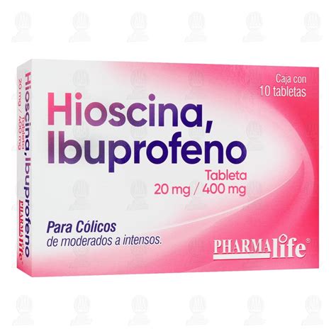 ibuprofeno con hioscina